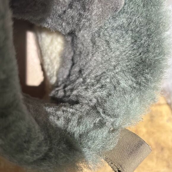 Emu‎ Australia Preston charcoal lug boots ankle lace up boots warm cozy - Picture 5 of 10